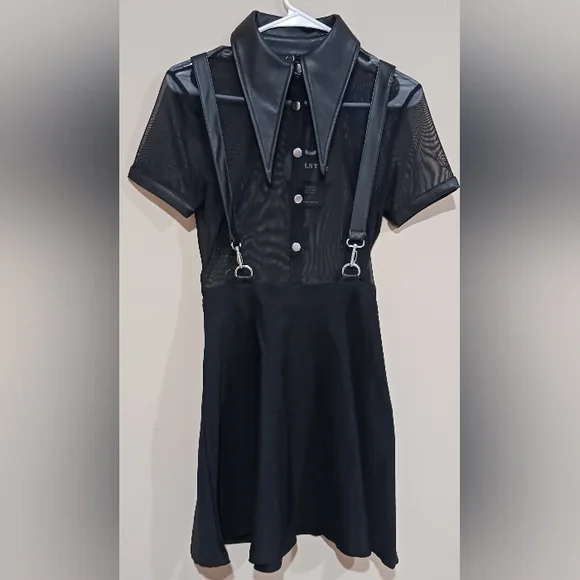 SOLD Cosmic Katy Suspender Dress Killstar - Picture 3 of 10